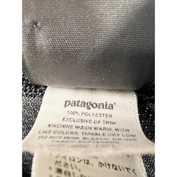 Patagonia Capilene Jacket Pullover 1/4 Zip Long Sleeve Black Size S‎ Womens - Picture 3 of 7